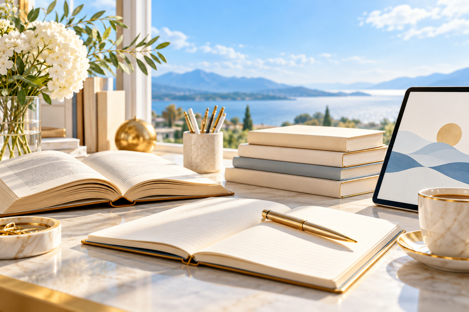 Illustrative books and digital reading materials